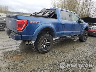 Trzecie zdjęcie samochodu z tyłu: 2022 FORD F150 SUPERCREW VIN:1FTFW1E54NFA19853 - miniatura