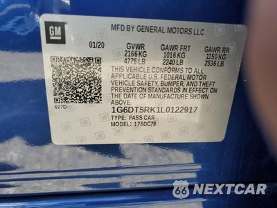 Zdjęcie 12 z 12 samochodu: 2020 CADILLAC CT5 PREMIUM LUXURY VIN:1G6DT5RK1L0122917 - miniatura