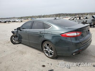 Drugie zdjęcie samochodu z przodu: 2016 FORD FUSION TITANIUM VIN:3FA6P0K98GR214431 - miniatura