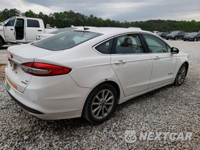 Trzecie zdjęcie samochodu z tyłu: 2017 FORD FUSION SE HYBRID VIN:3FA6P0LU9HR409488 - miniatura