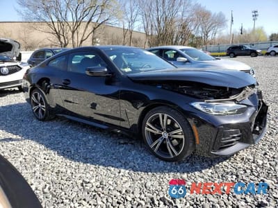 Czwarte zdjęcie samochodu z boku: 2024 BMW 430XI VIN:WBA73AP03RCP37753 - miniatura