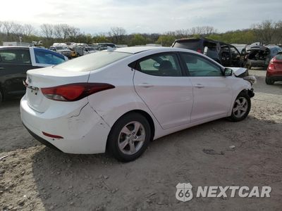 Trzecie zdjęcie samochodu z tyłu: 2015 HYUNDAI ELANTRA SE VIN:5NPDH4AE3FH644566 - miniatura