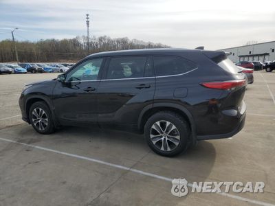 Drugie zdjęcie samochodu z przodu: 2021 TOYOTA HIGHLANDER XLE VIN:5TDGZRBH0MS066868 - miniatura