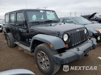 Czwarte zdjęcie samochodu z boku: 2013 JEEP WRANGLER UNLIMITED SPORT VIN:1C4BJWDG7DL632627 - miniatura