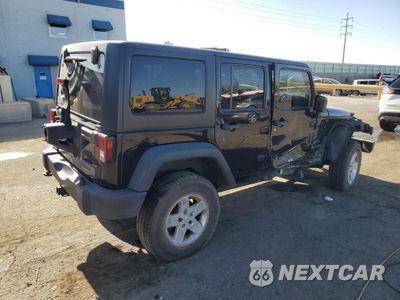 Trzecie zdjęcie samochodu z tyłu: 2014 JEEP WRANGLER UNLIMITED SPORT VIN:1C4HJWDG9EL134568 - miniatura