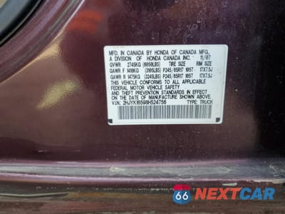 Zdjęcie 12 z 12 samochodu: 2008 HONDA RIDGELINE RTL VIN:2HJYK16598H524756 - miniatura
