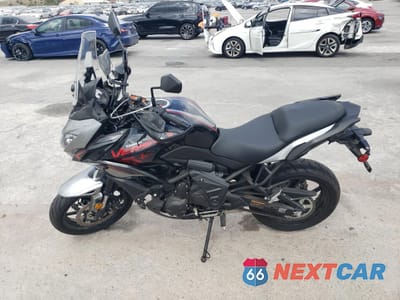 Trzecie zdjęcie samochodu z tyłu: 2021 KAWASAKI KLE650 F VIN:JKALEEF15MDA43336 - miniatura