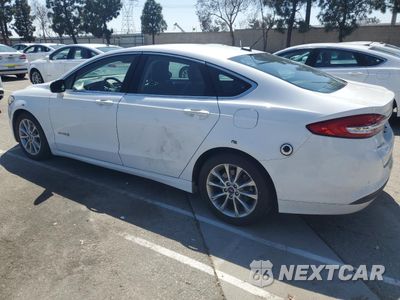 Drugie zdjęcie samochodu z przodu: 2017 FORD FUSION SE HYBRID VIN:3FA6P0LU4HR409284 - miniatura