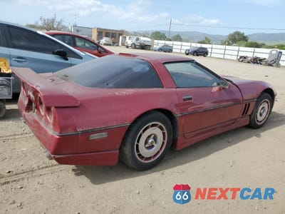 Trzecie zdjęcie samochodu z tyłu: 1984 CHEVROLET CORVETTE VIN:1G1AY0784E5104535 - miniatura