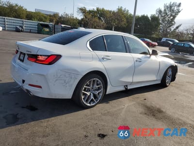 Trzecie zdjęcie samochodu z tyłu: 2025 BMW 330I VIN:3MW69CW0XS8F12525 - miniatura