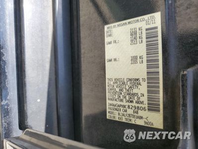 Zdjęcie 12 z 14 samochodu: 2011 NISSAN MAXIMA S VIN:1N4AA5APXBC829806 - miniatura