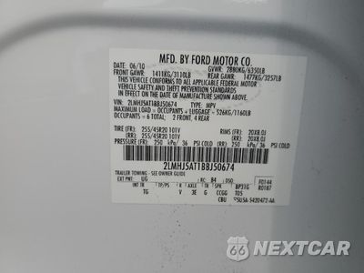 Zdjęcie 15 z 15 samochodu: 2011 LINCOLN MKT VIN:2LMHJ5AT1BBJ50674 - miniatura