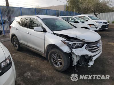 Czwarte zdjęcie samochodu z boku: 2017 HYUNDAI SANTA FE SPORT VIN:5NMZU3LB6HH040993 - miniatura