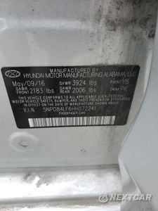 Zdjęcie 12 z 13 samochodu: 2017 HYUNDAI ELANTRA SE VIN:5NPD84LF6HH072241 - miniatura