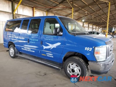 Czwarte zdjęcie samochodu z boku: 2014 FORD ECONOLINE E350 SUPER DUTY WAGON VIN:1FMNE3BLXEDA20557 - miniatura