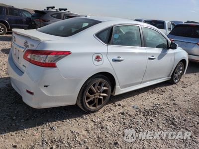 Trzecie zdjęcie samochodu z tyłu: 2014 NISSAN SENTRA S VIN:3N1AB7AP2EY334601 - miniatura