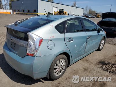 Trzecie zdjęcie samochodu z tyłu: 2012 TOYOTA PRIUS PLUG-IN VIN:JTDKN3DP8C3018767 - miniatura