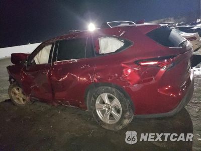Drugie zdjęcie samochodu z przodu: 2021 TOYOTA HIGHLANDER HYBRID LE VIN:5TDZARAH5MS504849 - miniatura