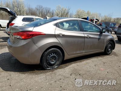Trzecie zdjęcie samochodu z tyłu: 2011 HYUNDAI ELANTRA GLS VIN:5NPDH4AE4BH026442 - miniatura