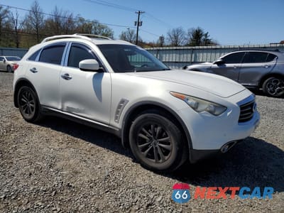 Czwarte zdjęcie samochodu z boku: 2012 INFINITI FX35 VIN:JN8AS1MW9CM153688 - miniatura