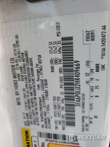 Zdjęcie 12 z 12 samochodu: 2017 FORD FUSION SE HYBRID VIN:3FA6P0LU2HR409669 - miniatura
