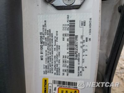 Zdjęcie 12 z 12 samochodu: 2018 FORD FUSION SE HYBRID VIN:3FA6P0LU5JR171998 - miniatura