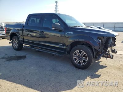 Czwarte zdjęcie samochodu z boku: 2017 FORD F150 SUPERCREW VIN:1FTEW1CP8HKD40516 - miniatura