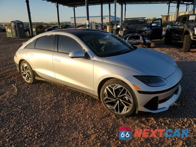 Czwarte zdjęcie samochodu z boku: 2024 HYUNDAI IONIQ 6 LIMITED VIN:KMHM54AA1RA053956 - miniatura