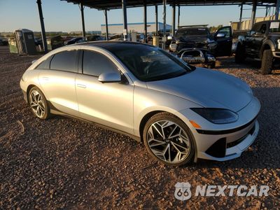 Czwarte zdjęcie samochodu z boku: 2024 HYUNDAI IONIQ 6 LIMITED VIN:KMHM54AA1RA053956 - miniatura