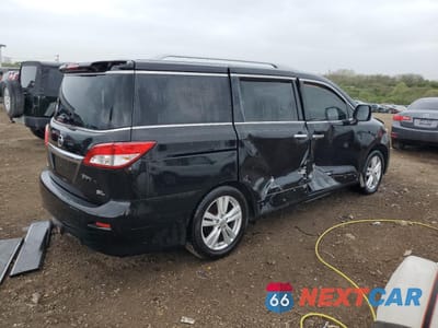 Trzecie zdjęcie samochodu z tyłu: 2011 NISSAN QUEST S VIN:JN8AE2KP7B9002732 - miniatura
