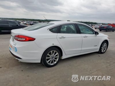 Trzecie zdjęcie samochodu z tyłu: 2017 FORD FUSION SE HYBRID VIN:3FA6P0LU8HR409286 - miniatura