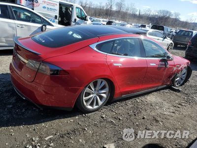 Trzecie zdjęcie samochodu z tyłu: 2013 TESLA MODEL S VIN:5YJSA1DP3DFP09905 - miniatura