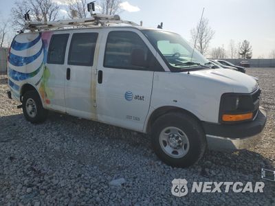 Czwarte zdjęcie samochodu z boku: 2014 CHEVROLET EXPRESS G2500 VIN:1GCWGFCA4E1212169 - miniatura