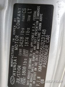 Zdjęcie 13 z 13 samochodu: 2005 HYUNDAI ACCENT GS VIN:KMHCG35C05U323148 - miniatura