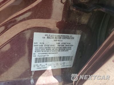 Zdjęcie 12 z 14 samochodu: 2008 MAZDA 6 I VIN:1YVHP80C385M46403 - miniatura