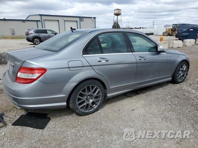 Trzecie zdjęcie samochodu z tyłu: 2009 MERCEDES-BENZ C 300 4MATIC VIN:WDDGF81X49R078075 - miniatura