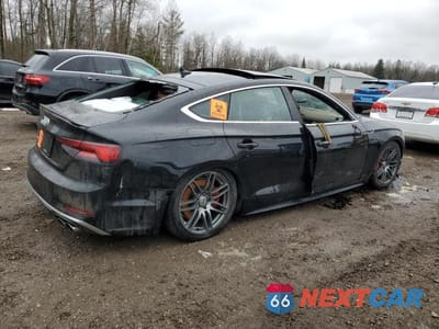 Trzecie zdjęcie samochodu z tyłu: 2018 AUDI S5 PRESTIGE VIN:WAUC4CF50JA136708 - miniatura