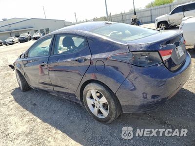 Drugie zdjęcie samochodu z przodu: 2013 HYUNDAI ELANTRA GL VIN:5NPDH4AE3DM195600 - miniatura