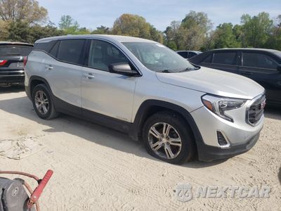 Czwarte zdjęcie samochodu z boku: 2018 GMC TERRAIN SLE VIN:3GKALMEV6JL259804 - miniatura