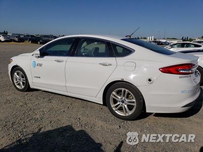 Drugie zdjęcie samochodu z przodu: 2018 FORD FUSION SE HYBRID VIN:3FA6P0LU3JR118703 - miniatura