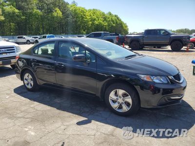 Czwarte zdjęcie samochodu z boku: 2015 HONDA CIVIC LX VIN:19XFB2F58FE200319 - miniatura