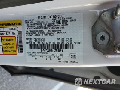 Zdjęcie 13 z 14 samochodu: 2017 FORD FUSION SE HYBRID VIN:3FA6P0LU8HR408896 - miniatura