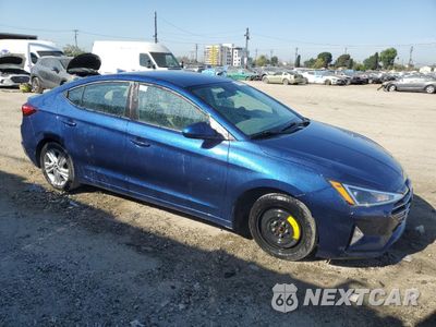 Czwarte zdjęcie samochodu z boku: 2020 HYUNDAI ELANTRA SEL VIN:5NPD84LF8LH575231 - miniatura