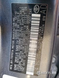 Zdjęcie 12 z 12 samochodu: 2010 TOYOTA COROLLA BASE VIN:2T1BU4EE4AC512487 - miniatura