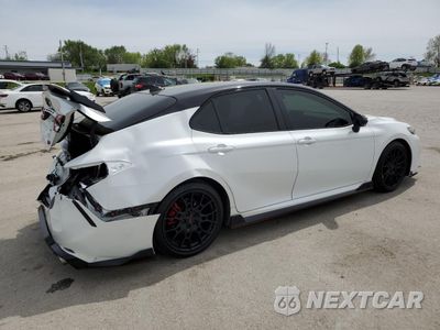 Trzecie zdjęcie samochodu z tyłu: 2021 TOYOTA CAMRY TRD VIN:4T1KZ1AKXMU053349 - miniatura