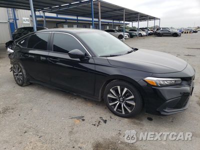 Czwarte zdjęcie samochodu z boku: 2023 HONDA CIVIC EX VIN:2HGFE1F76PH313633 - miniatura