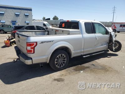 Trzecie zdjęcie samochodu z tyłu: 2018 FORD F150 SUPER CAB VIN:1FTEX1CP1JKC82591 - miniatura
