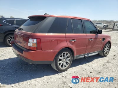 Trzecie zdjęcie samochodu z tyłu: 2007 LAND ROVER RANGE ROVER SPORT HSE VIN:SALSK25427A998739 - miniatura