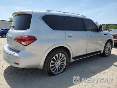 Trzecie zdjęcie samochodu z tyłu: 2016 INFINITI QX80 VIN:JN8AZ2NE7G9124965 - miniatura