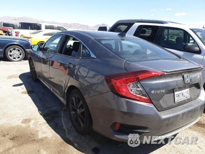Drugie zdjęcie samochodu z przodu: 2021 HONDA CIVIC EX VIN:19XFC1F35ME206226 - miniatura